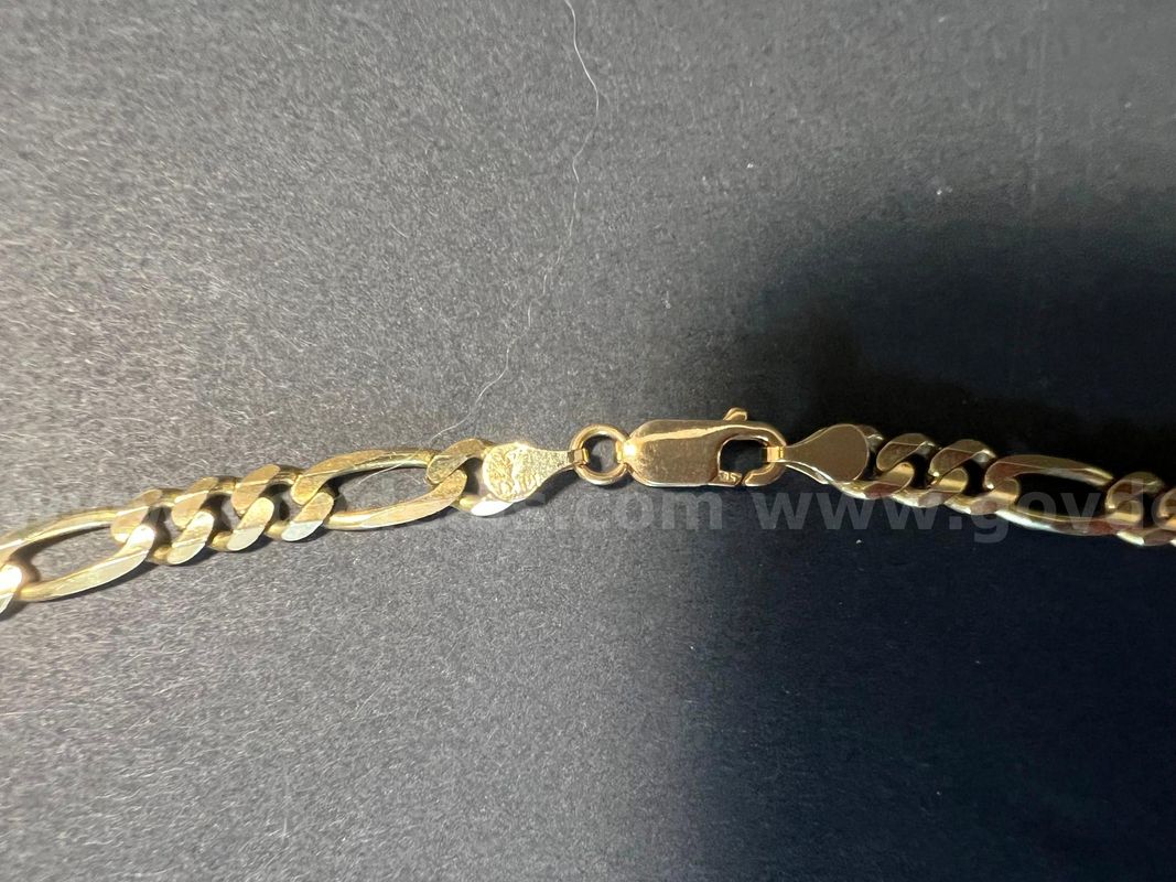 TiDDRs: 14K Solid Gold Chain Necklace – 24"/ 7mm -- 27grams of gold. Confirmed with jeweler.