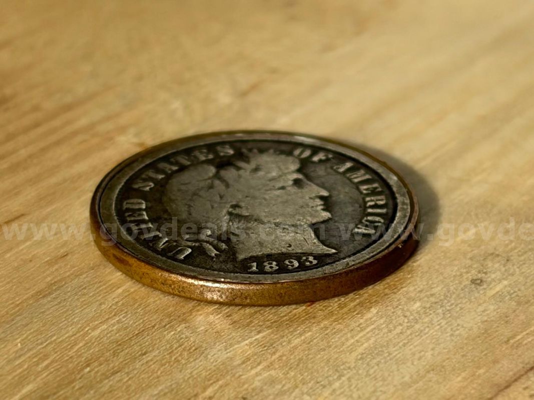 TiDDRs: Unique Altered Coin - a 90% Silver U.S. Barber Silver Dime imbedded into a 1930 Lincoln Wheat Penny