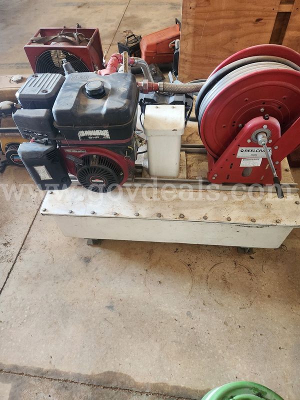80-gallon Skid unit with pump