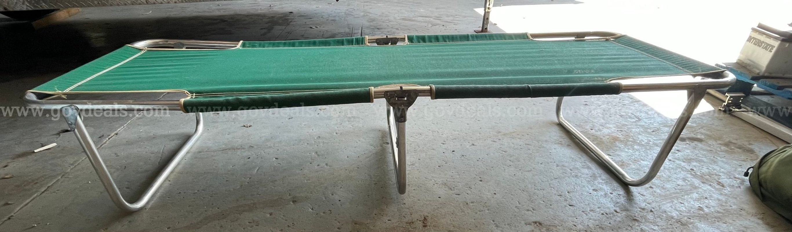 2 Aluminum Folding Cot