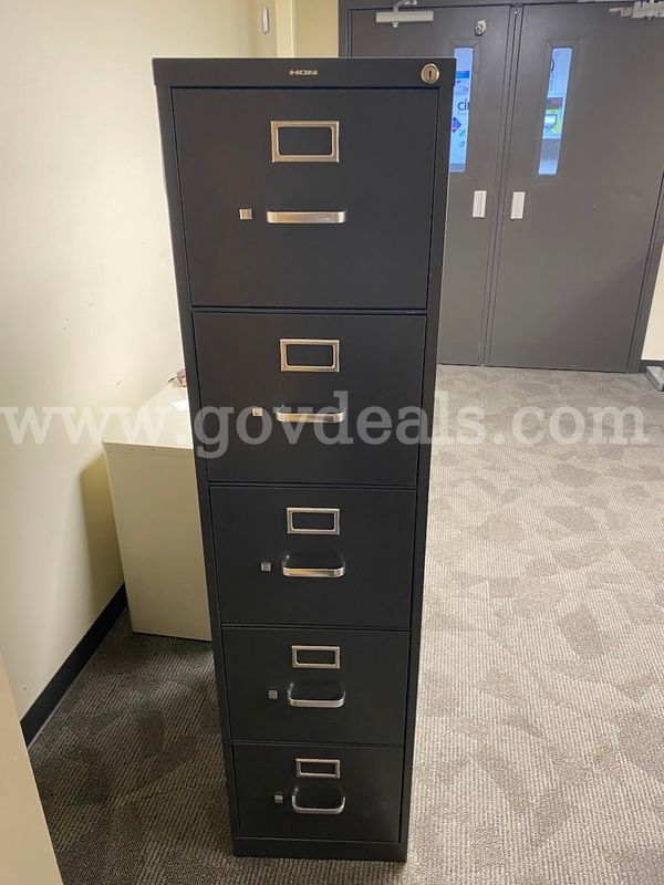 5 Drawer File Cabinet