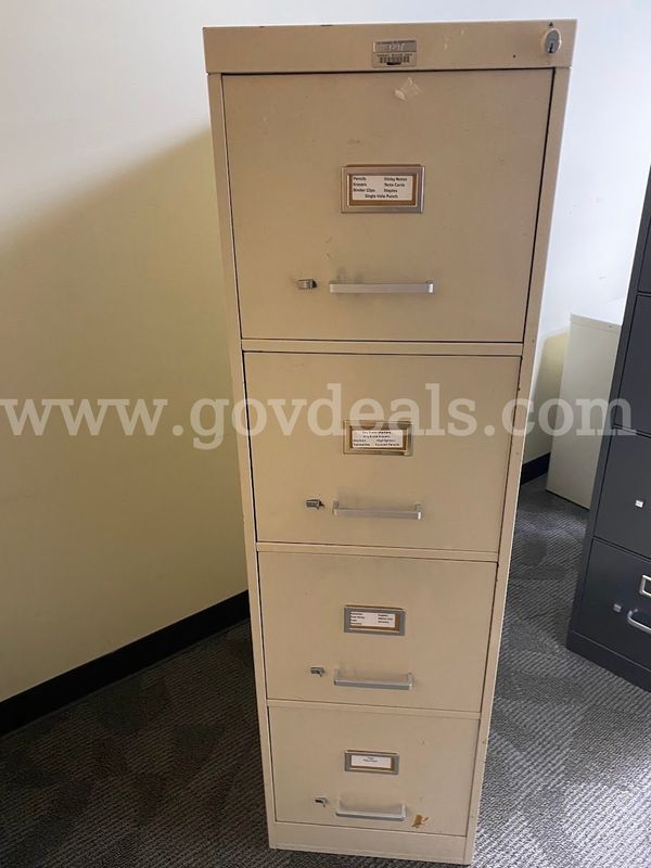 4 Drawer File Cabinet