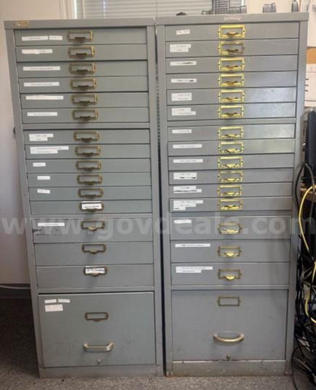 File cabinets 2-(16-drawer) - Francis, OK