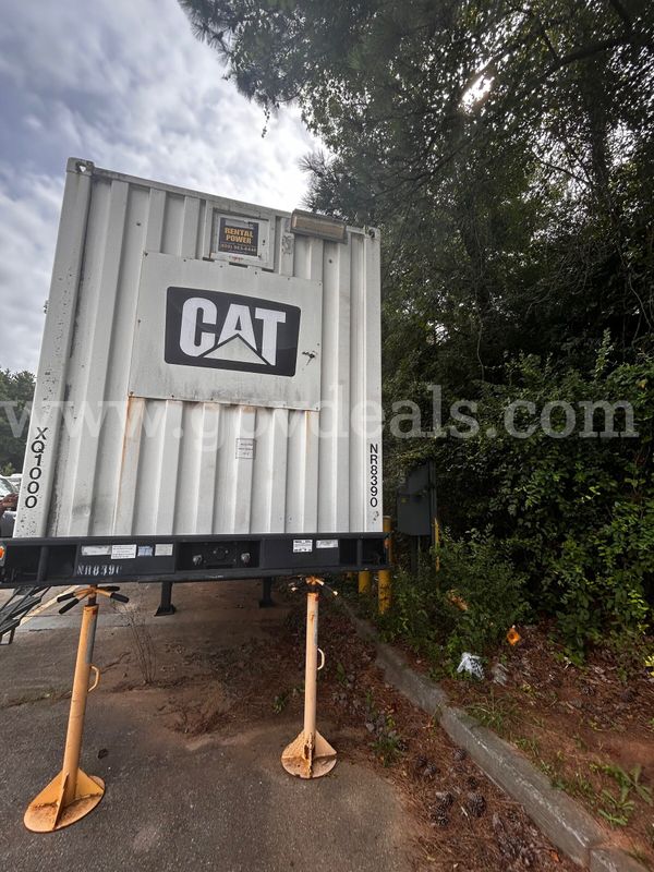 2008 1mw Cat Xq1000 Genset, 41ft Trailer Mounted