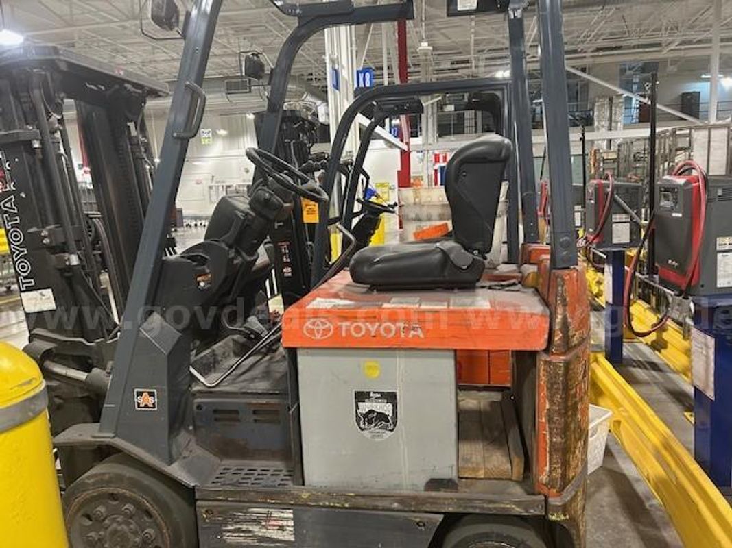 Toyota Forklift FL 10 SN#70642 7FBCU20