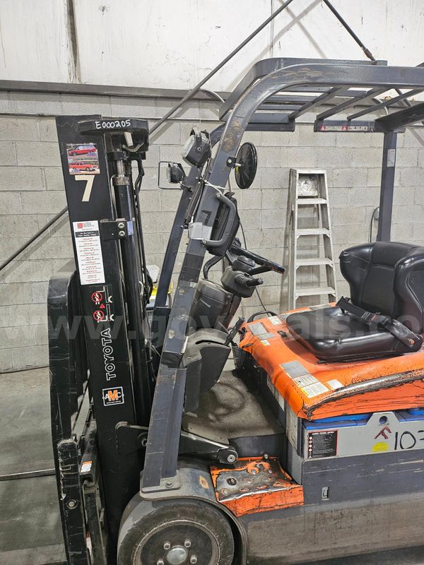 Forklift, Toyota, 7FBEHU18