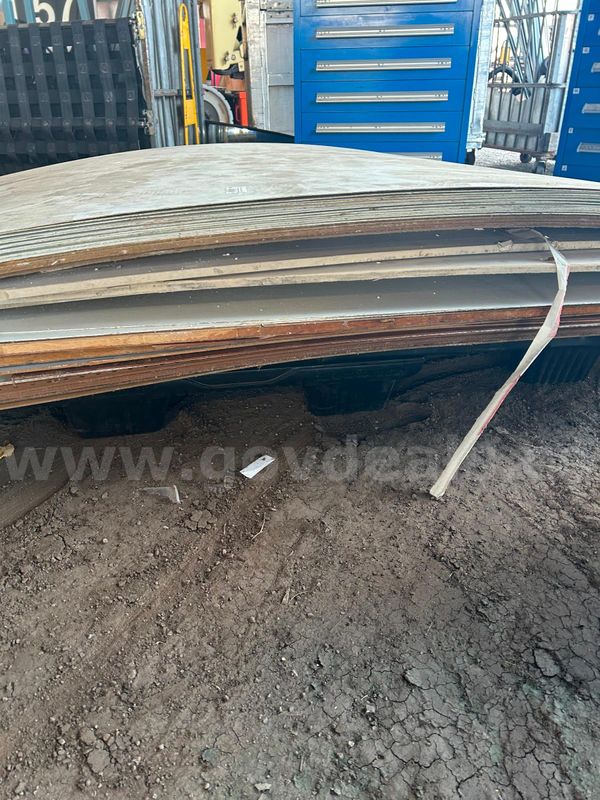 fiberglass reinforced white panels and. A couple of sheets of pegboard. All sheets are roug