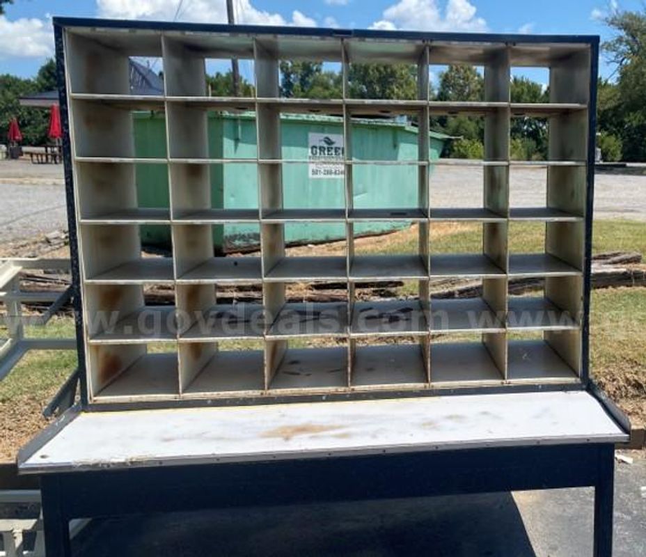 Metal Case with 36 bins and metal holder- Bald Knob, AR