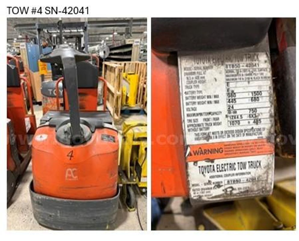 Toyota Electric TOW TRUCK 8TB50-42041 TM4