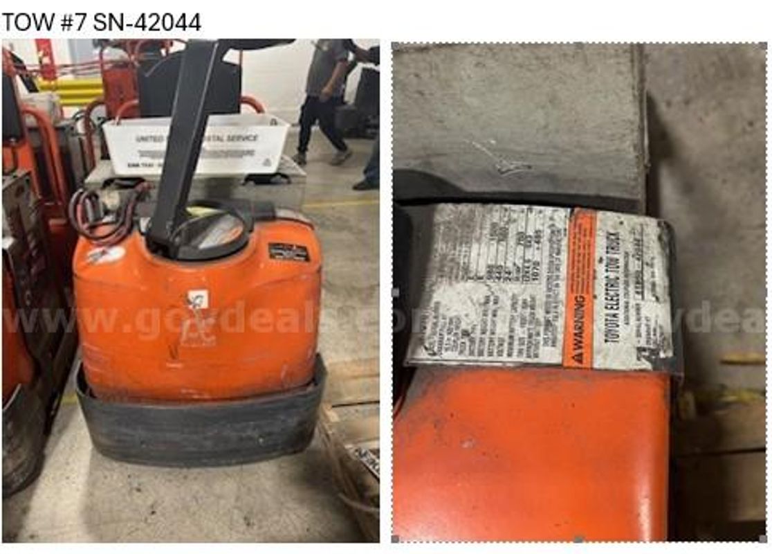 Toyota Electric TOW TRUCK 8TB50-42044 TM7