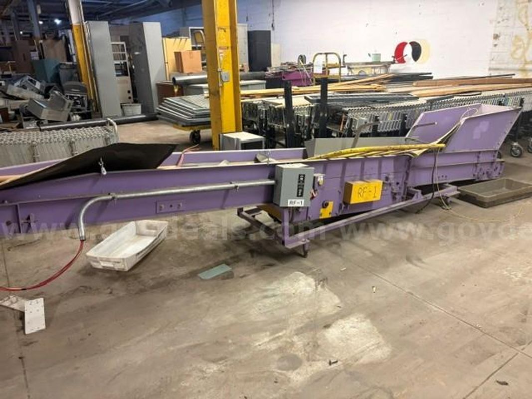 Industrial Conveyors Lot of 6 approximately estimated total weight in excess 6,000 lbs
