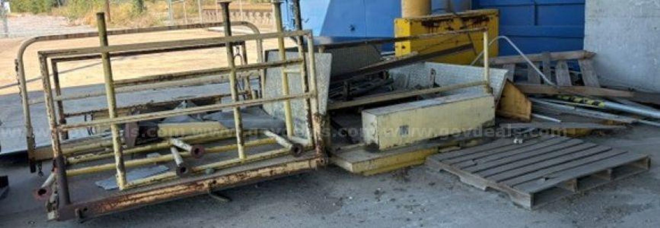 Lifts Portable solid steel heavy duty dock lifts sold as scrap metal estimated total weight in excess of 10,000 lbs