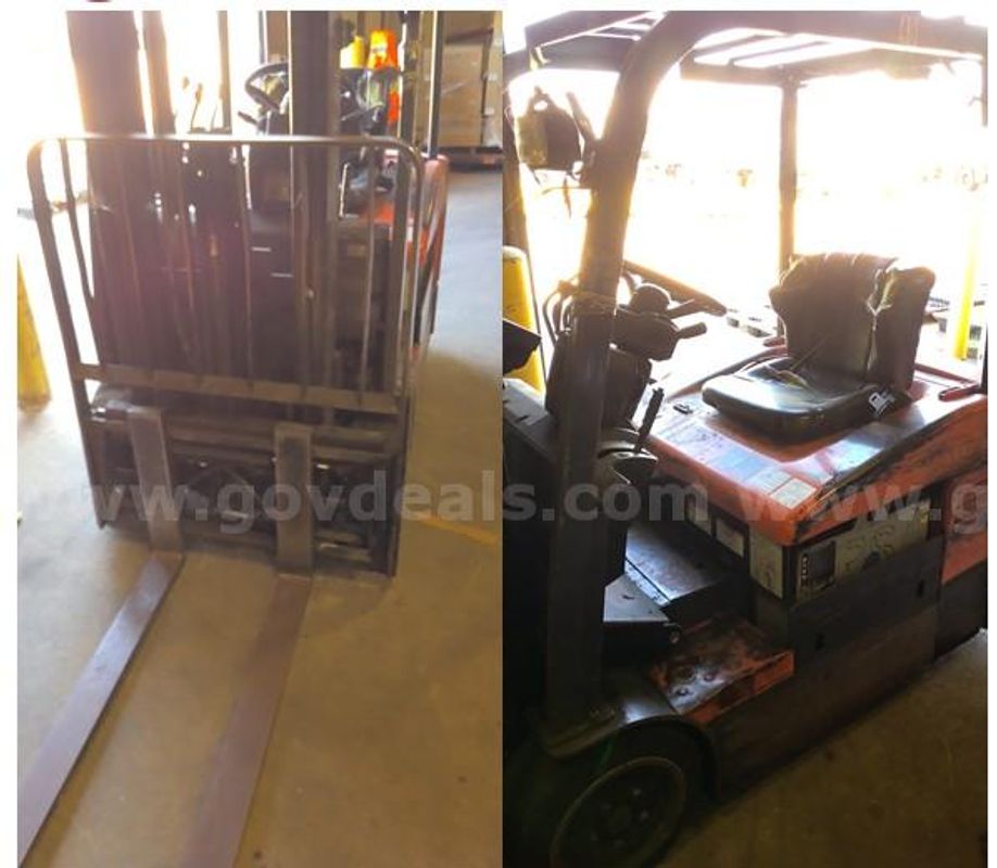 Toyota 7FBEU15 Forklift without battery - Operational - # TX2