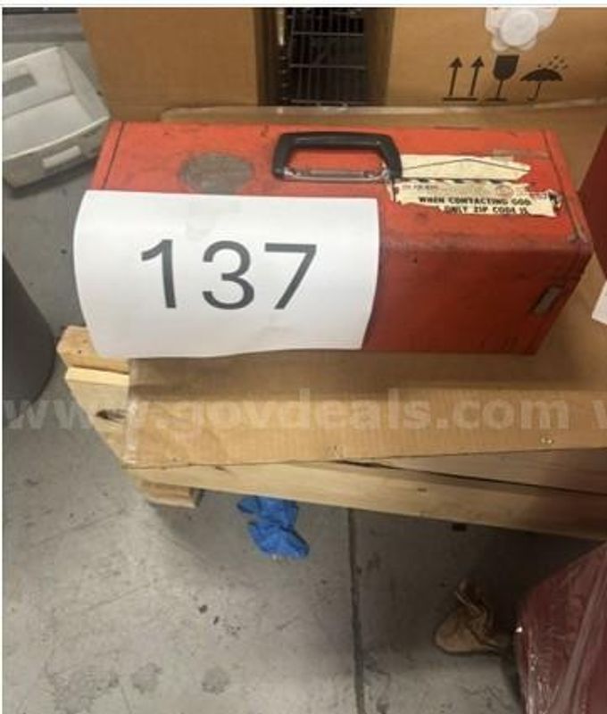 Toolbox - Lot # 135,136,137,138