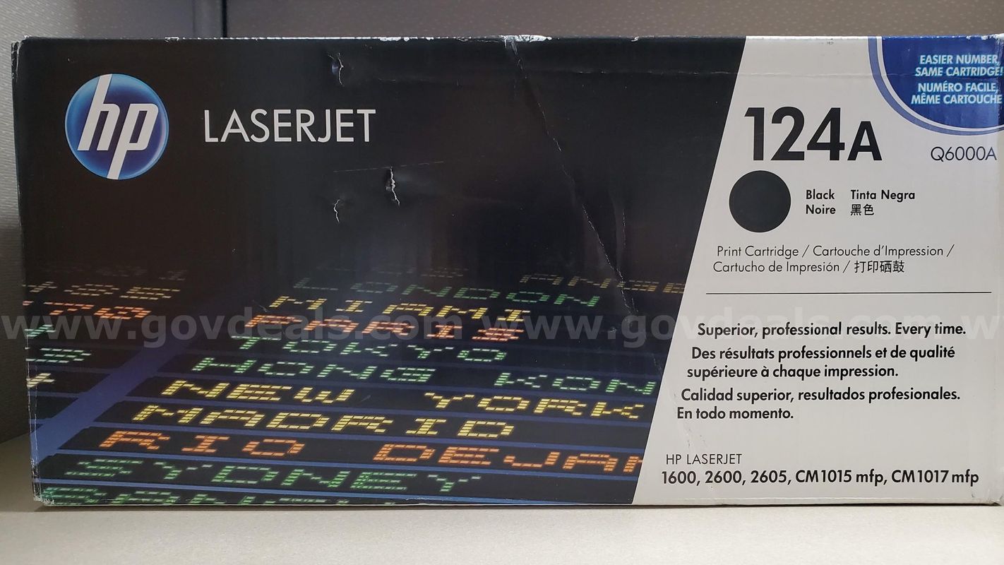 HP LaserJet Toner Cartridge - Lot of 4