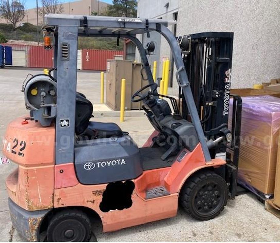 Toyota Forklift - 7FGCU25 model