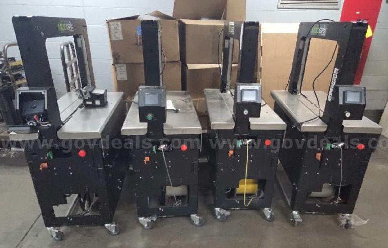 Lot of 4 Signode Strappers