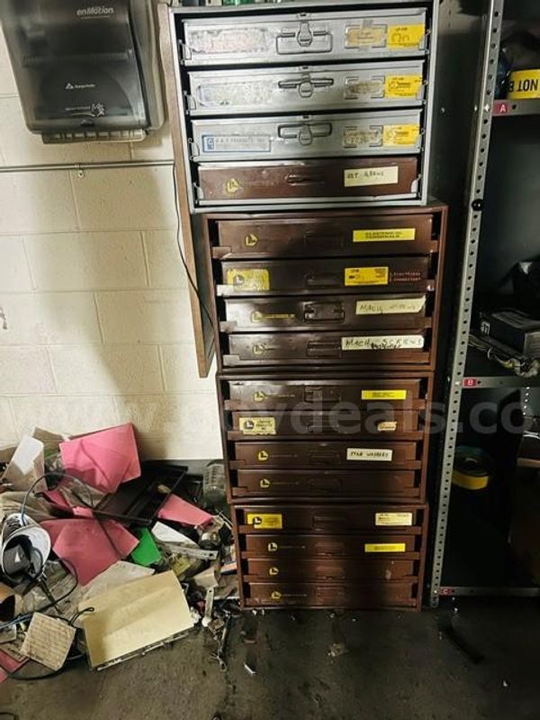 4 Stackable Nut and Bolt Drawers