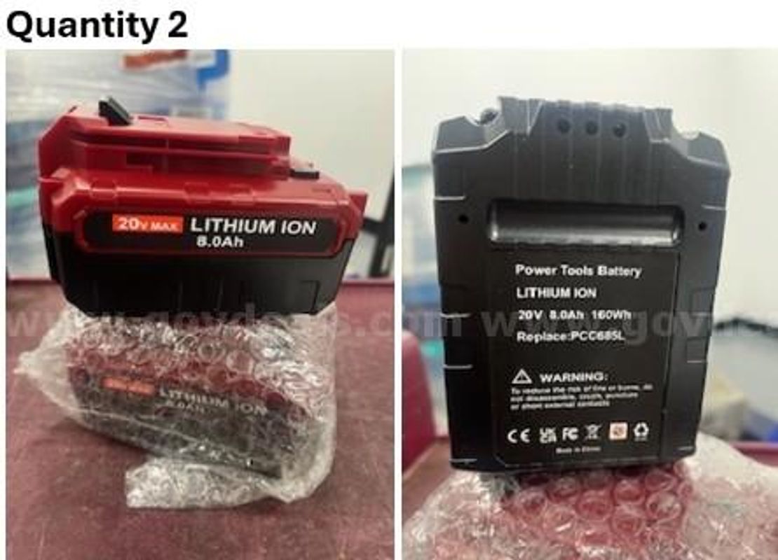 Lithium Batteries - 1 Lot of 40 - NEW