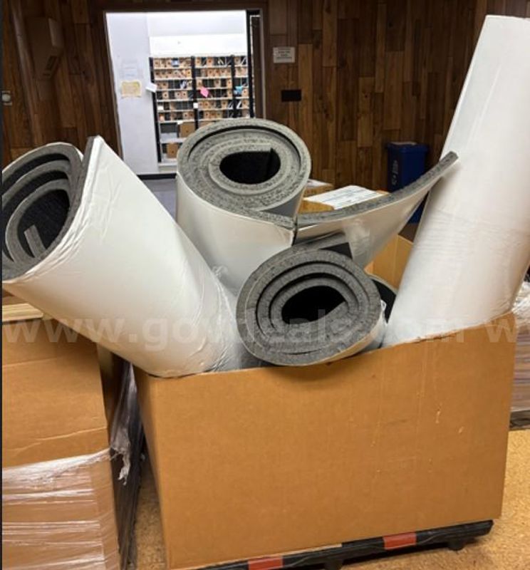 Lot of 4 Rolls of Insulation Material