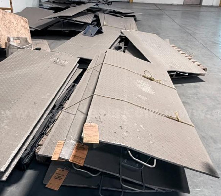 Lot of Loading Dock Ramp Parts