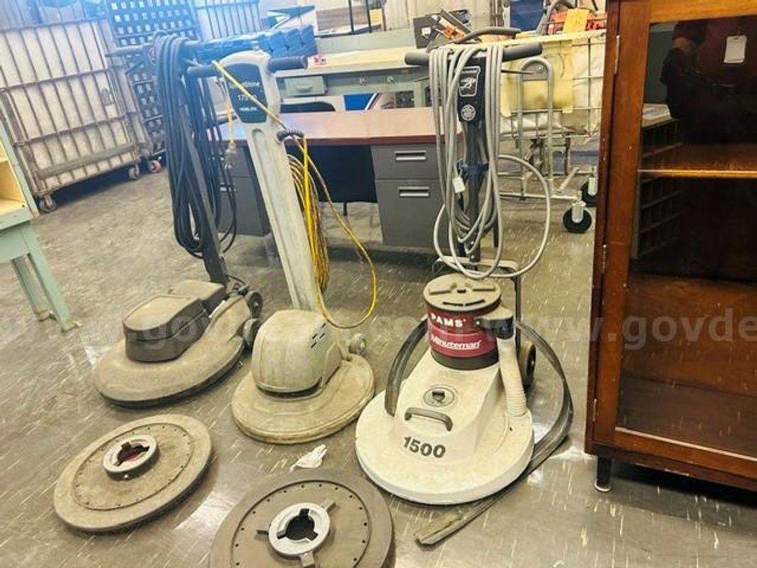 3 Floor Scrubbers
