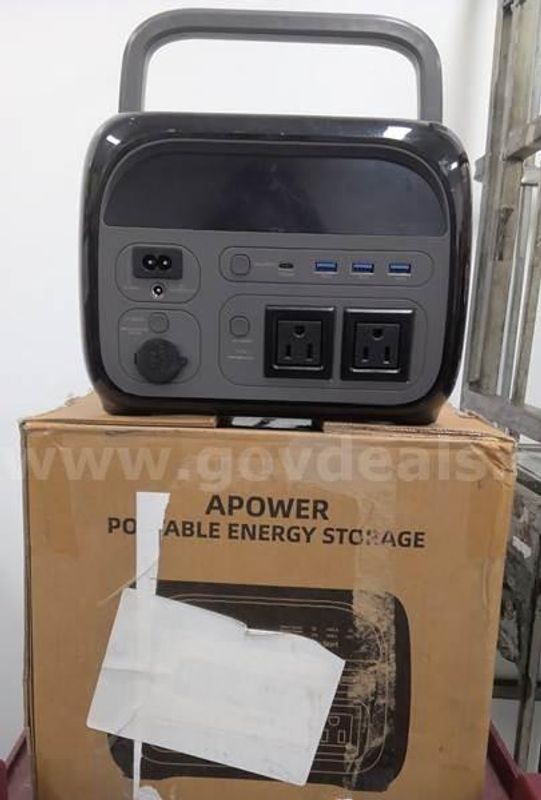 APOWER Portable Energy Storage, Lot of 2 - NEW