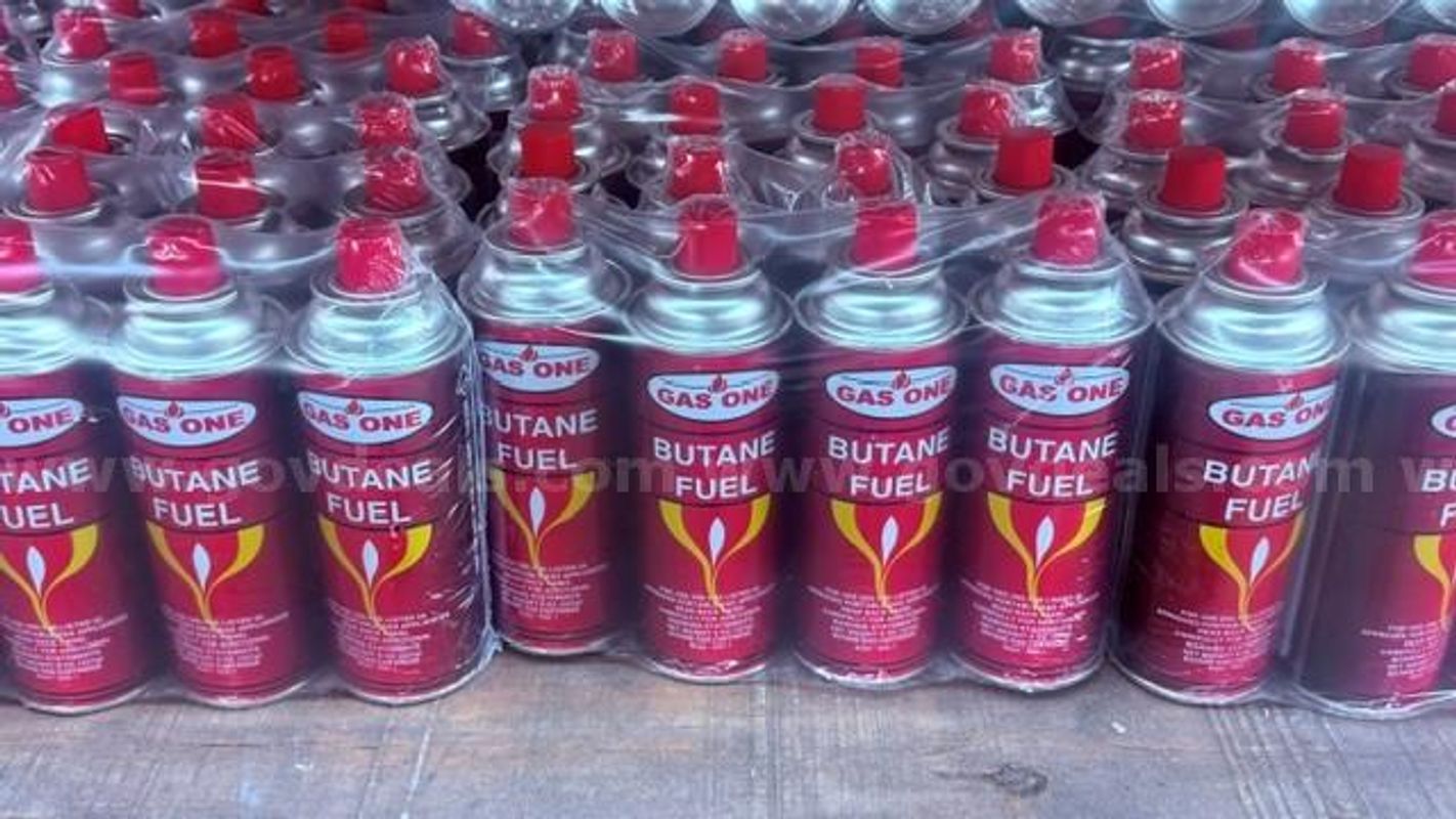Butane Fuel, Lot of 40