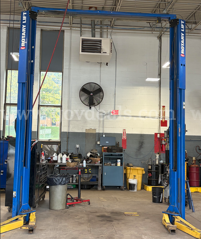 2 Post 10,000 lb Rotary Lift