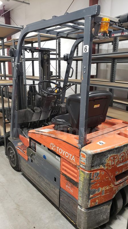 Toyota Electric Forklift Truck (FL6) (Serial# 11660) (CP# 1603466)