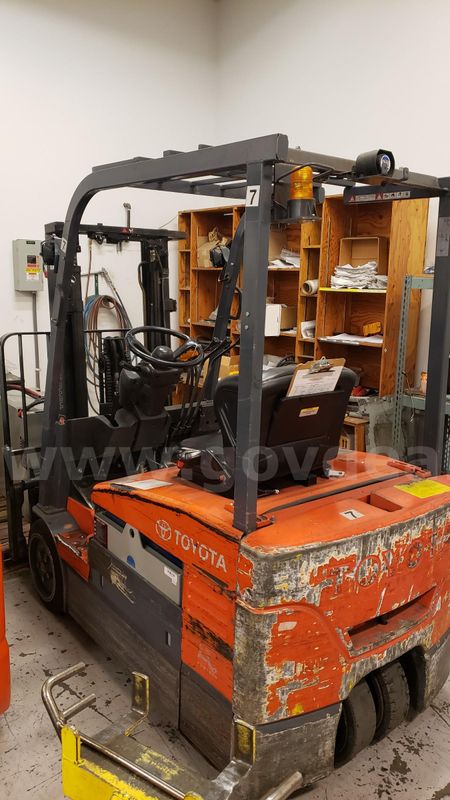Toyota Electric Forklift Truck (FL7) (Serial# 12749) (CP# 1645708)