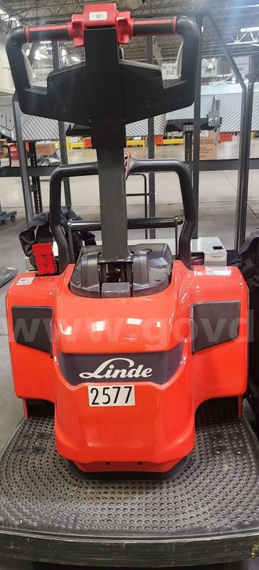 Riding Pallet Jacks with 8ft Long Forks - lot of 10 (Only 5 Batteries included)