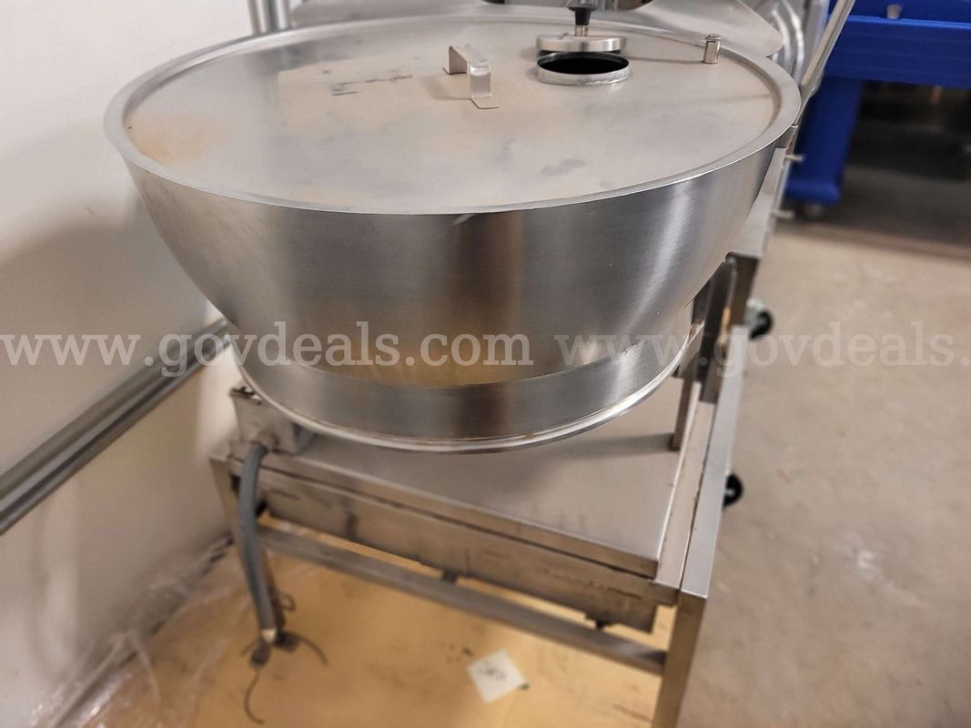Cleveland Range SET-15 Electric Steam Jacketed Kettle on Stand