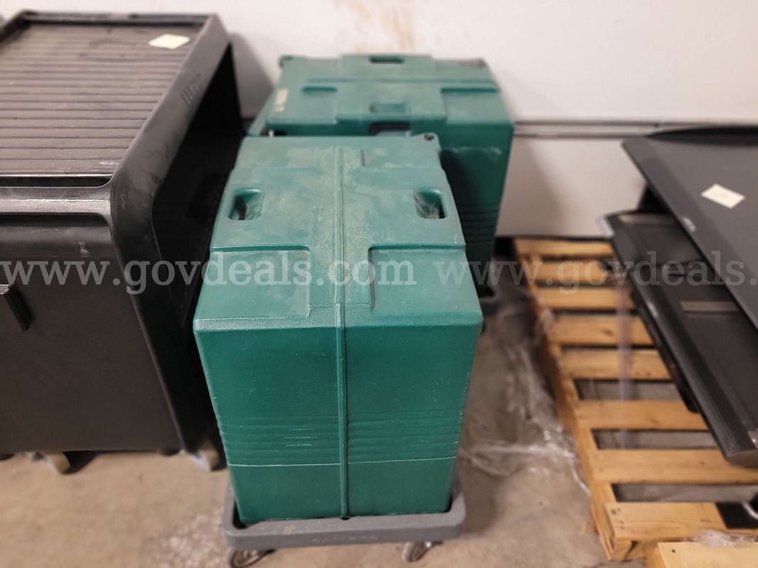 Lot of 2 Commercial Insulated Food Transport Carriers/Cambros