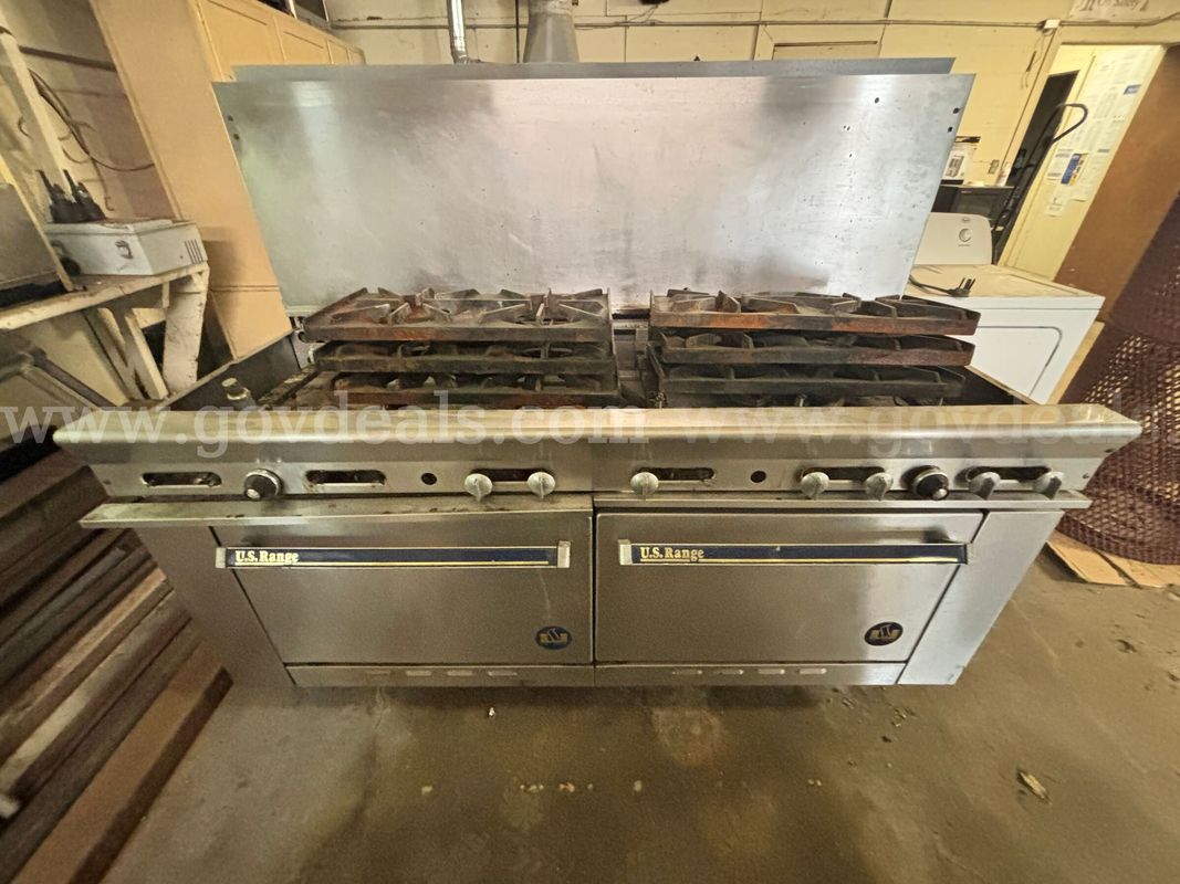 Lot of (2) Commercial Electric Ovens/Ranges – One Working, One Needs Repair