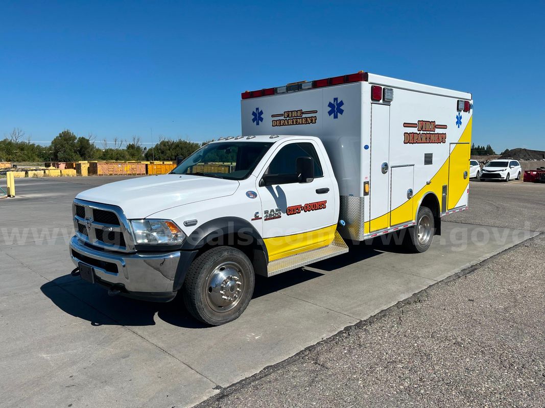 2018 RAM 4500 Ambulance 4WD