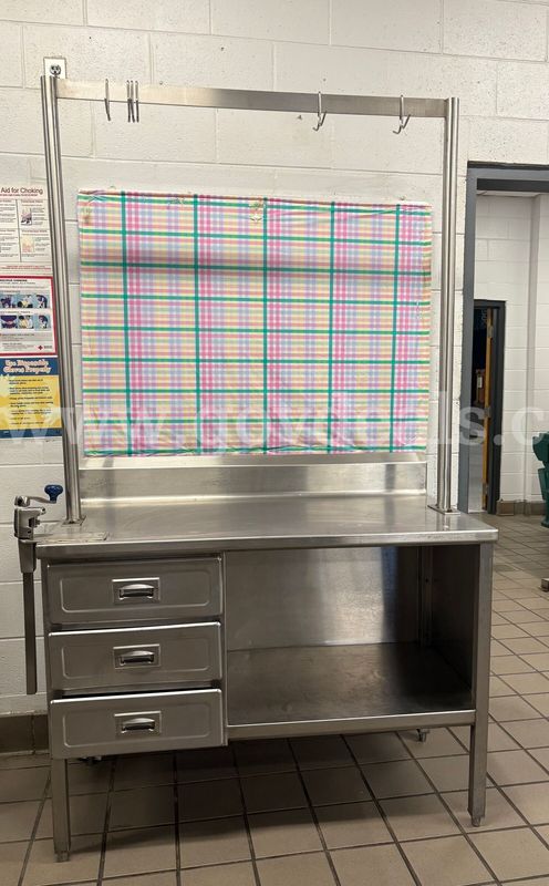 Stainless Steel Commercial Prep Table