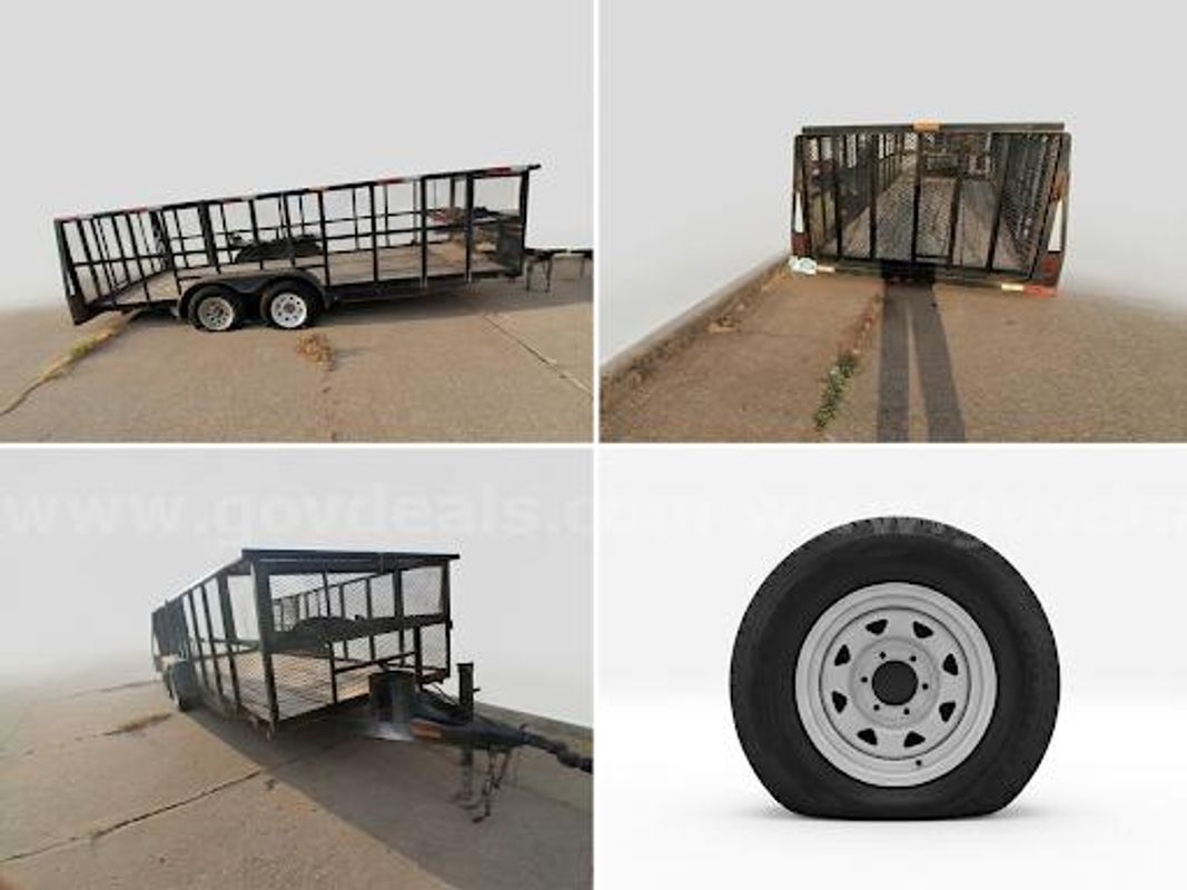 18ft. Tandem-Axle Utility Trailer