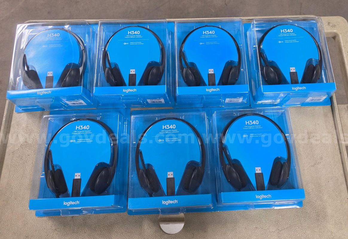 Headphones, Logitech H340 - New, in package. NO MICROPHONE!!