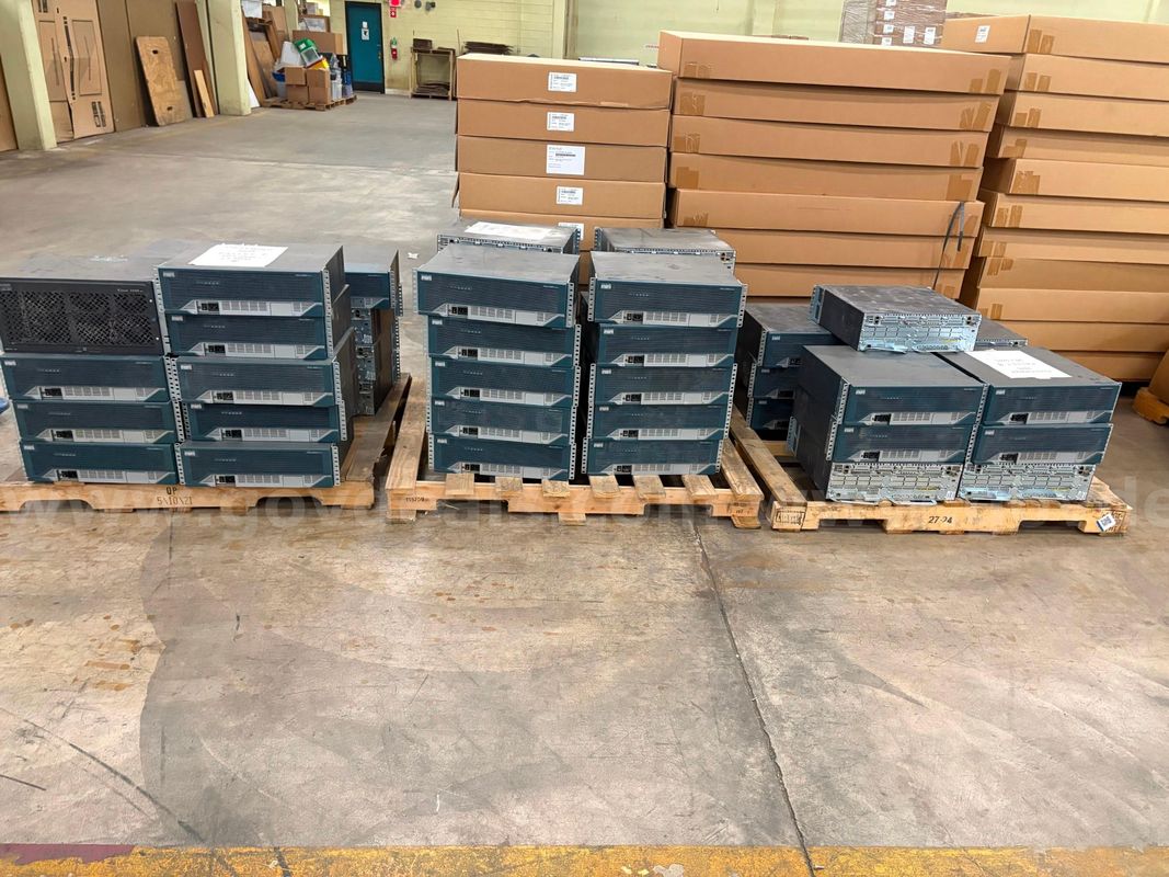 Cisco 3845 Integrated Services Router - Lot of 3 pallets/52 units