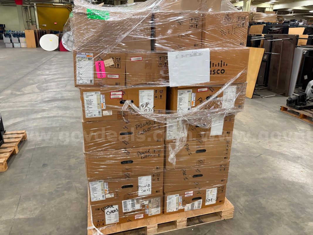 Cisco 30W power injectors with power cords.
