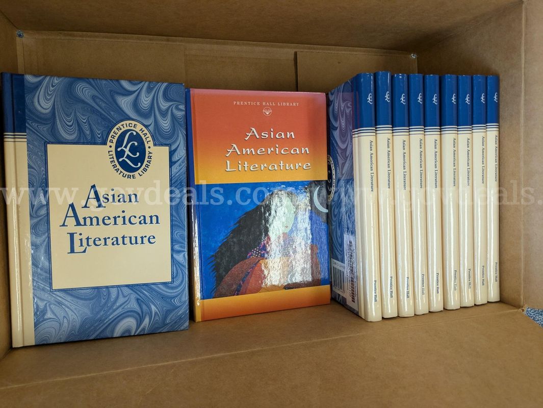 Box of 'Asian American Literature' Books