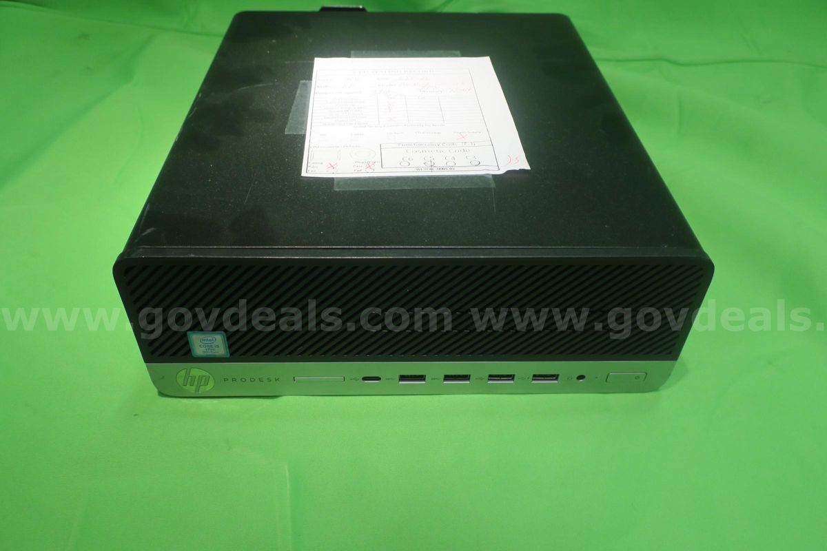 LOT OF (80) HP PRO BOOK 600 G5 SFF I5-9500 DESKTOPS-TESTED