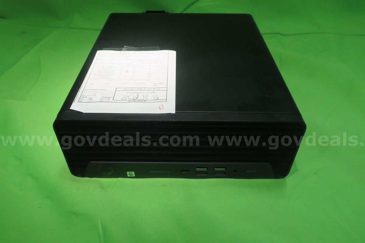 LOT OF (119) HP PROBOOK 600 G6 SFF DESKTOPS- TESTED
