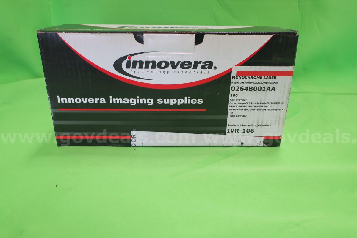 LOT OF (10) INNOVERA IMAGING SUPPLIES (IVR-106) TONER CARTRIDGES- NEW IN BOX!