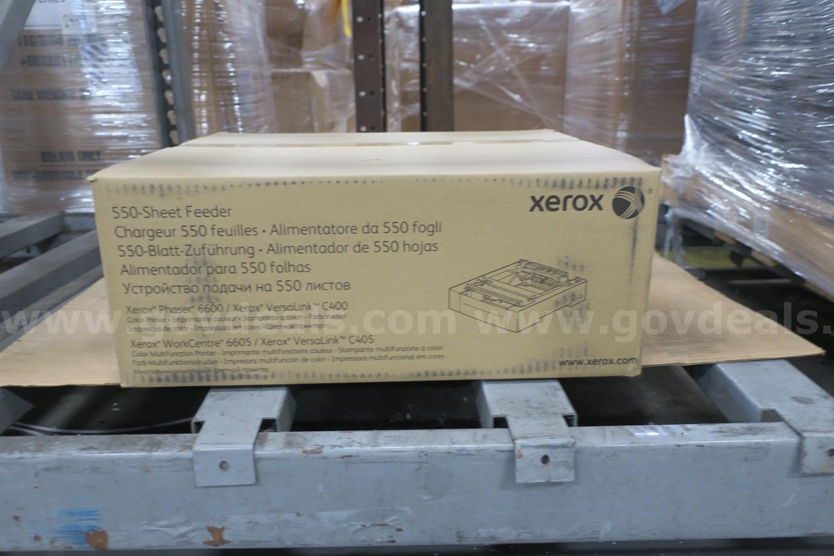 LOT OF (1) XEROX SHEETFEEDER MODEL: PHASER 660-NEW IN BOX!