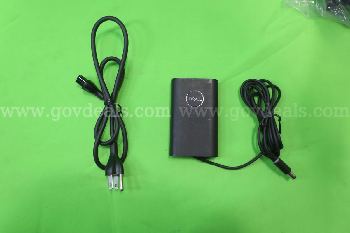 LOT OF (150) DELL POWER ADAPTERS MODEL: 65W N24 PLUG- TESTED!