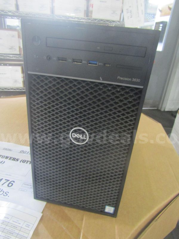 (24) Dell Precision 3630 Towers Tested