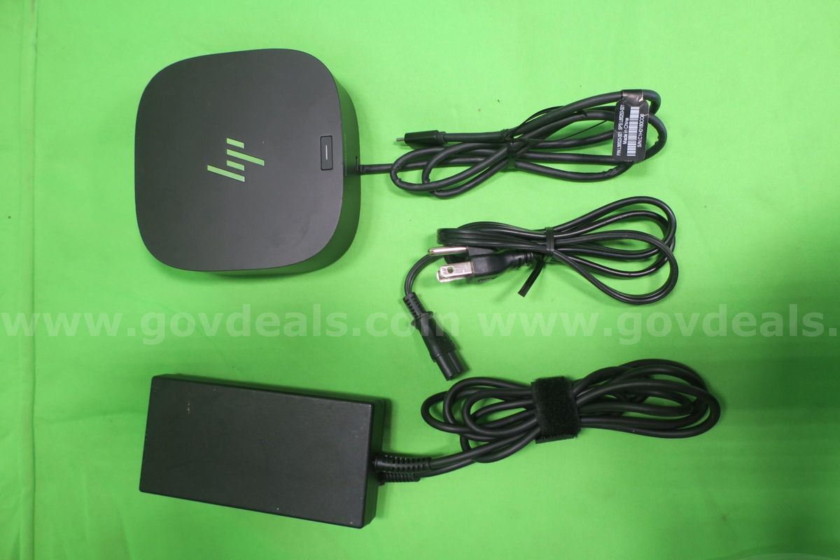 Lot Of (100) Hp Docking Stations W/ Power Adapters: Hp 120w N29 Model: Hsn-Ix02- Tested!