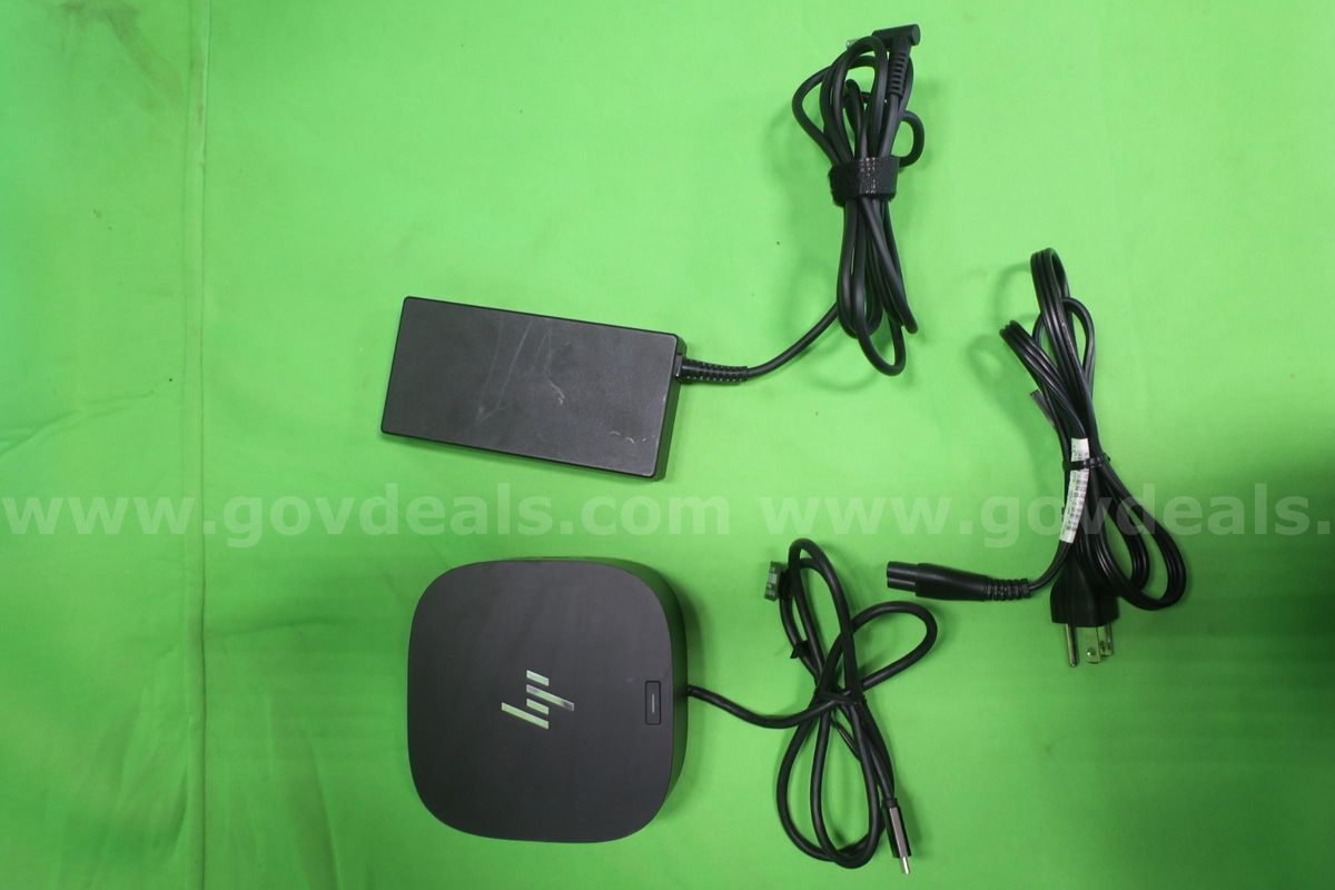 Lot Of (100) Hp Docking Stations W/ Power Adapters: Hp 120w N29 Model: Hsn-Ix02- Tested!